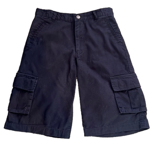 Roots Unisex Kids Cargo Chino Shorts Black Size 12